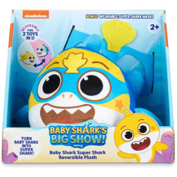 Baby Shark Big Show Reversible Plush Super Shark